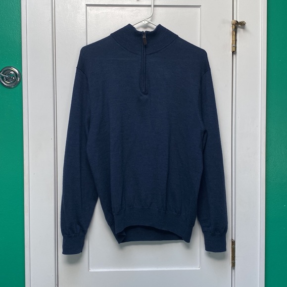 Jos A Bank half zip sweater - Picture 3 of 4